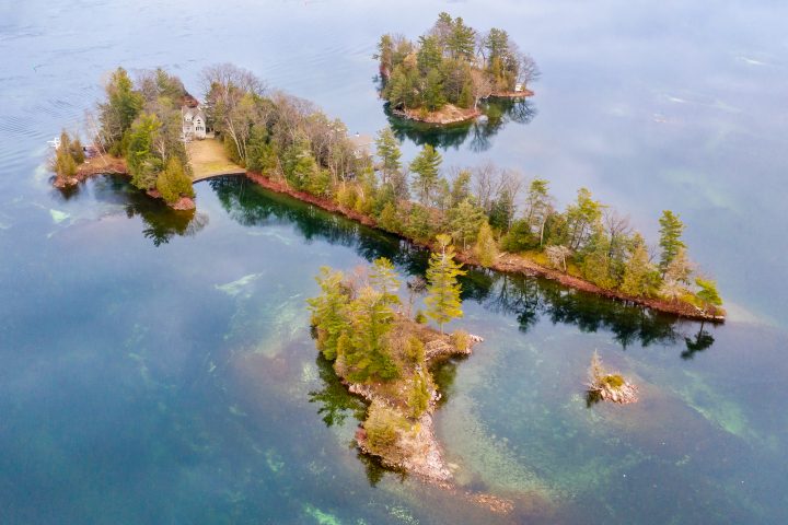 Group of Small Islands and Cottage