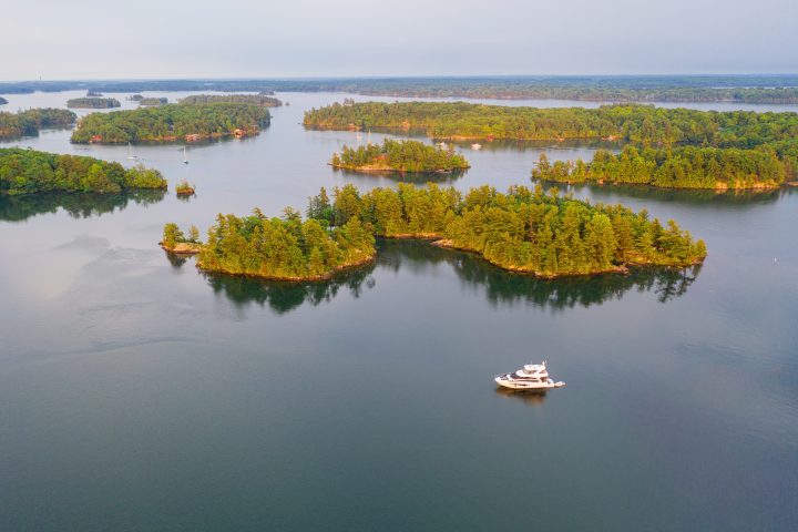Boat at Navy Islands Group