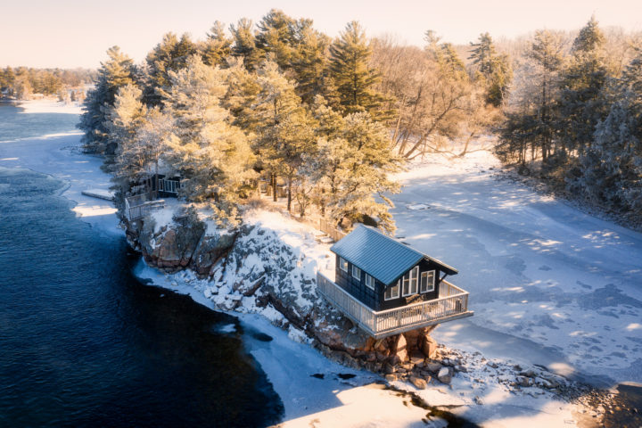 Small Cantilevered Cottage