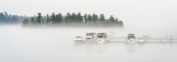 Morning Fog at the Marina