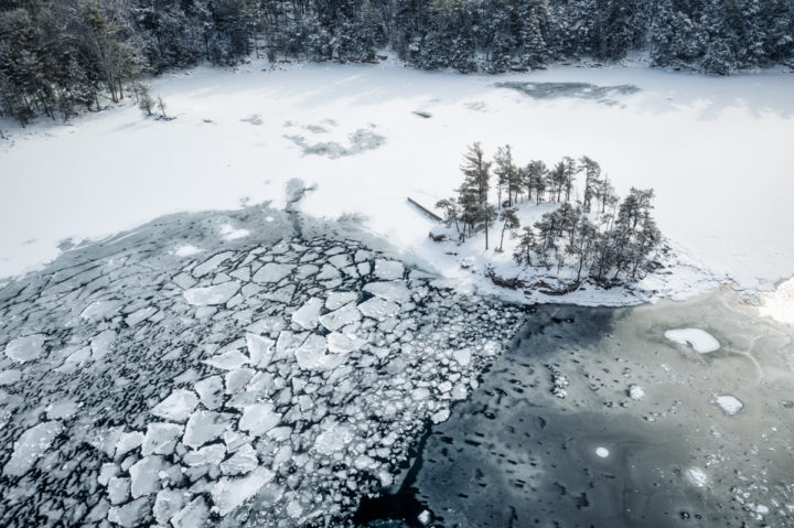 Small Island and Ice Floe