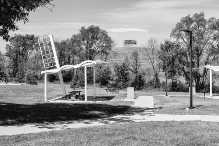 Rest Area and Decaying Billboard