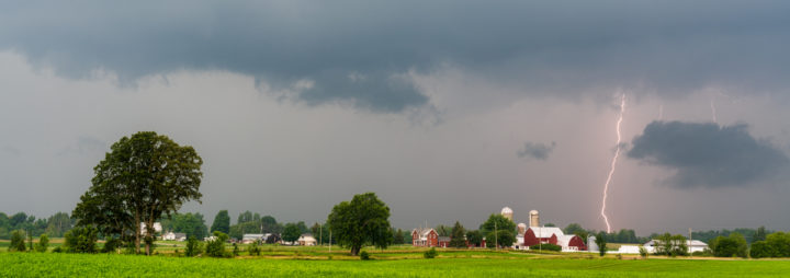 Lightning and Farm