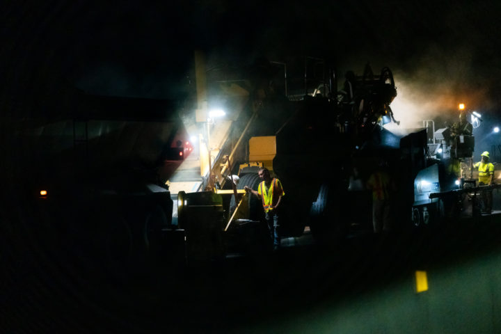 Men Working at Night