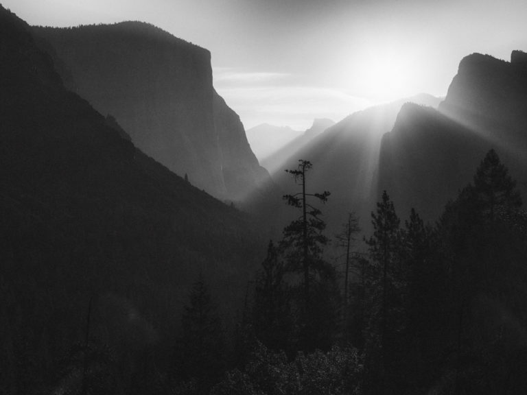 Yosemite Valley Awash In Sunlight