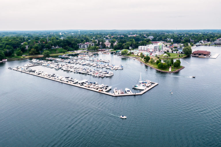 Aerial Photo of Marina