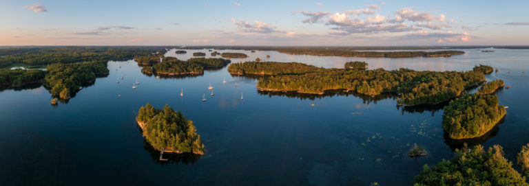 Sailboats and Islands