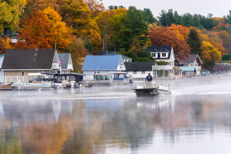 Workboat and Cottages