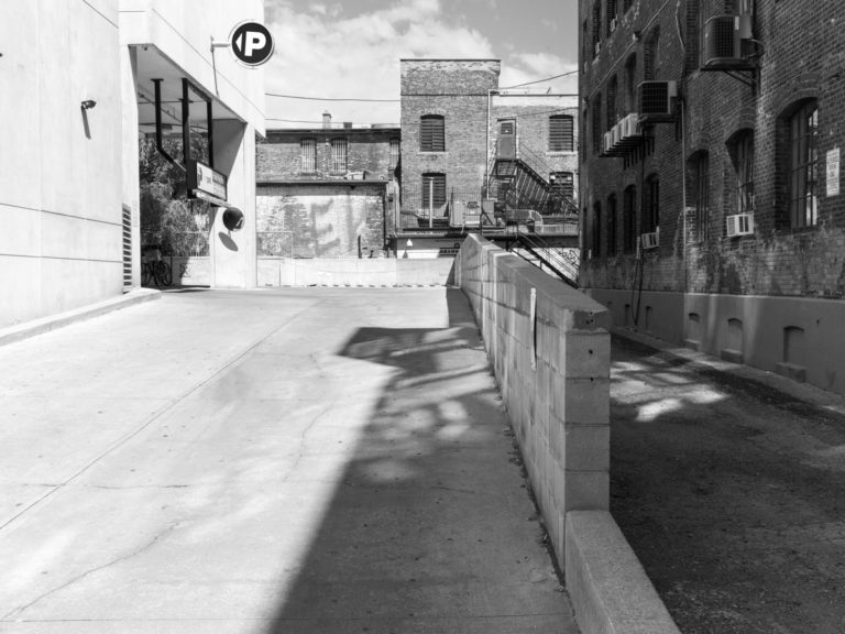 Light Bouncing Around Alley