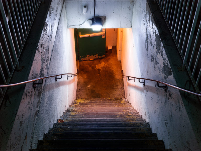 Stairwell to Underground Parking Lot