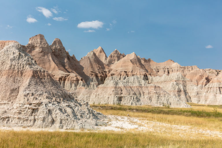 Geologic Forms and Grass