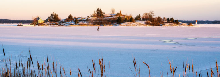 Skater and Island