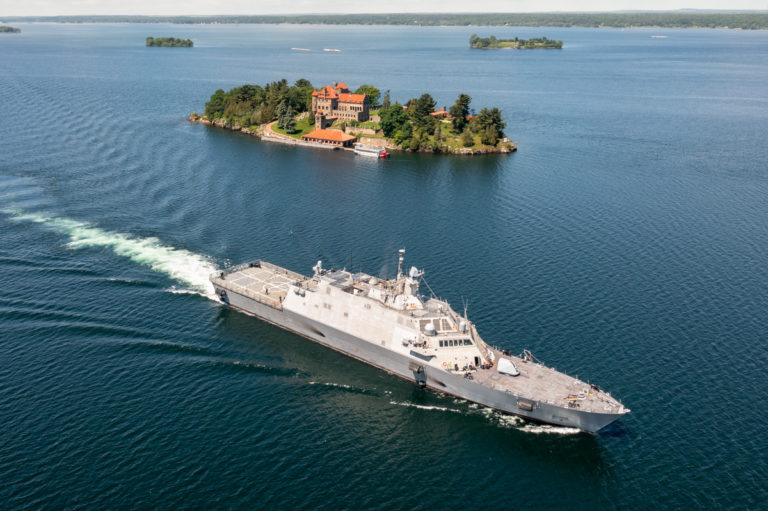 Combat Ship and Castle
