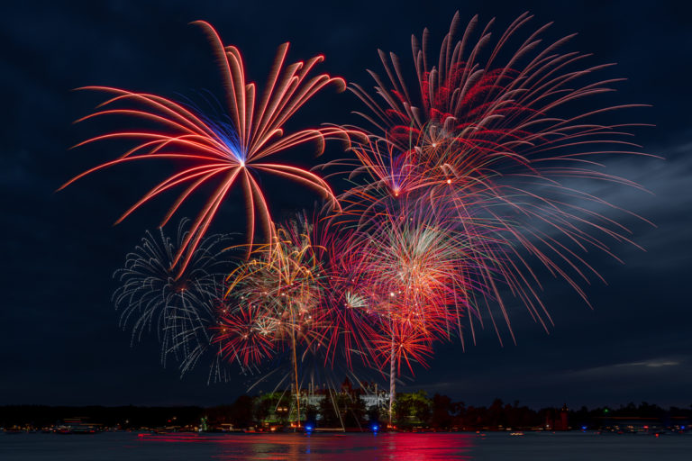 July 4th 2022 Fireworks At Boldt Castle Duncan.co