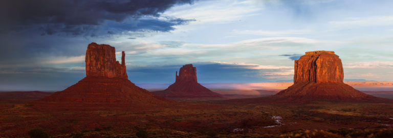 Cluster of Sandstone Buttes