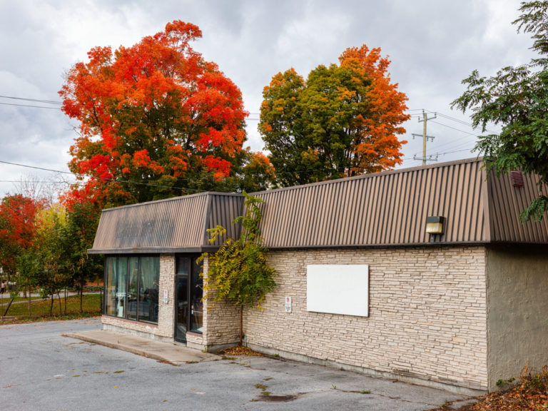 Closed Photography Studio and Fall Color
