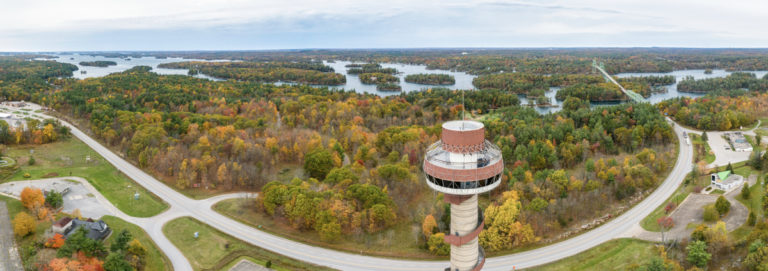 Skydeck Tower: A Thousand Islands Panorama