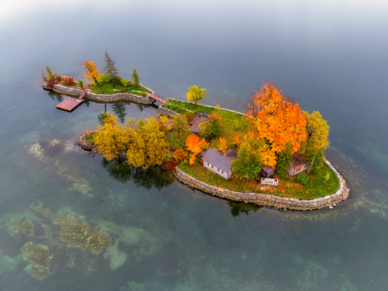 Autumn Aerial Escape