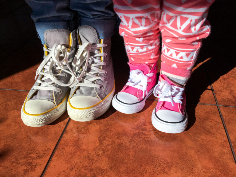 Mother and Daughter Sneakers