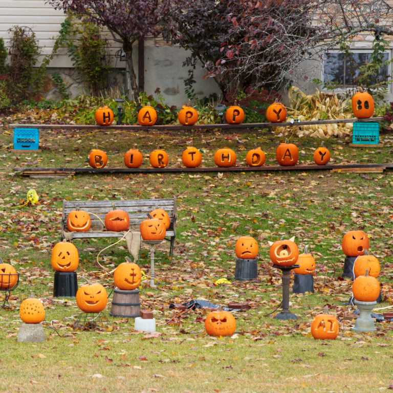 Celebrating Birthdays with Pumpkins