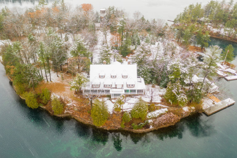 Soaring Over the House of Seven Gables