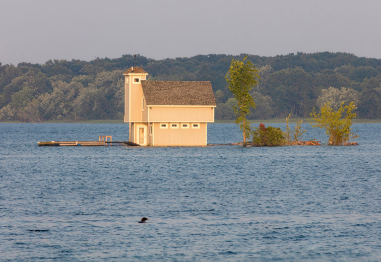 Tiny Island Cottage and High Water