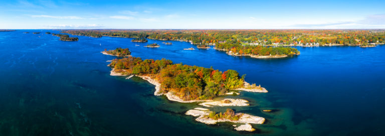 Sublime Island Archipelago: Thousand Islands in Fall