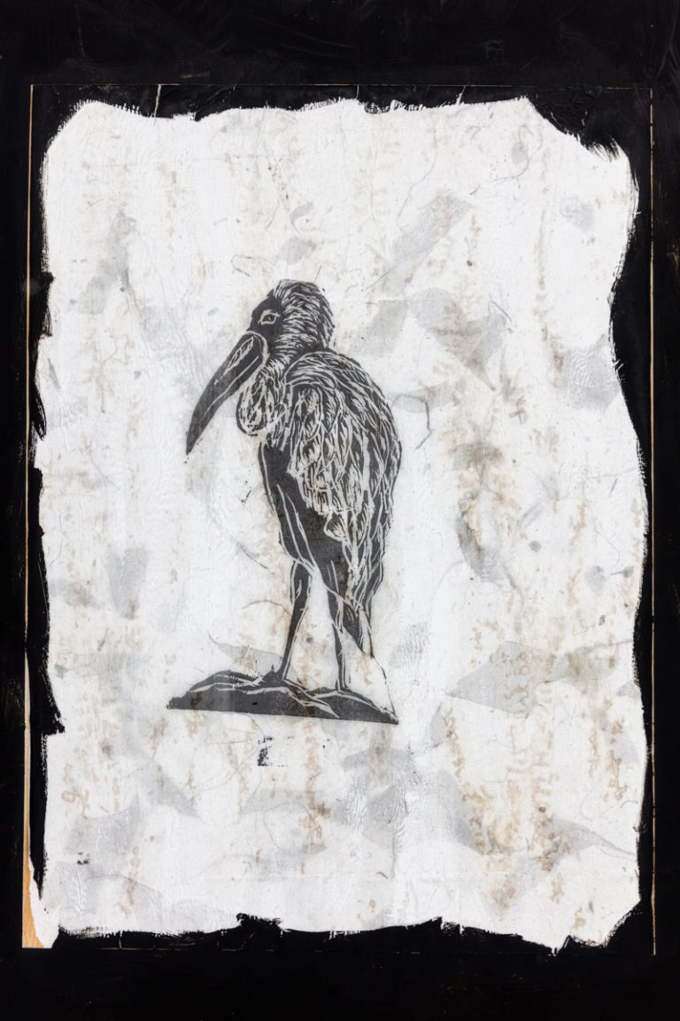 Pasted Stork