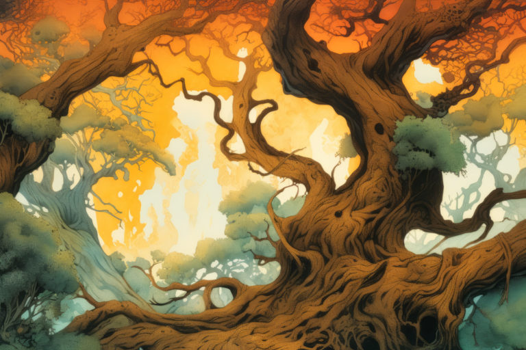 Surreal Arbor: An Ethereal Quartet