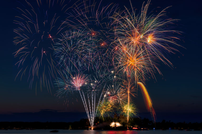 July 4th 2023 Fireworks At Boldt Castle