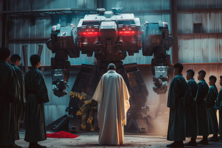 Mecha Blessing Ceremony