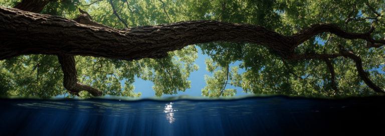 Tree and Water Split View