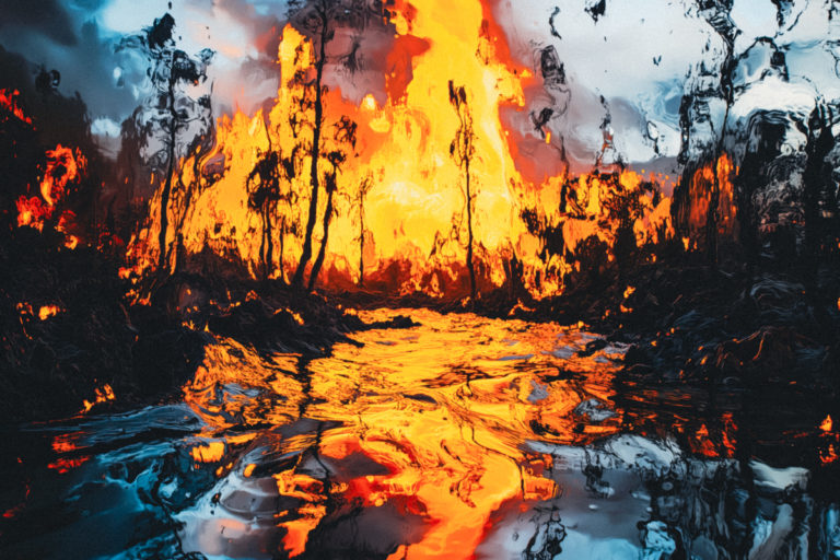 Fiery Devastation in Los Angeles