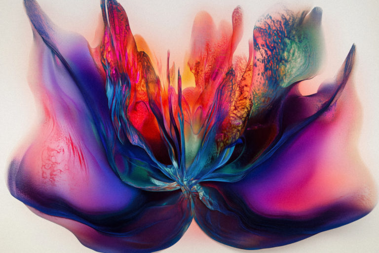 Bloom of Color in Motion