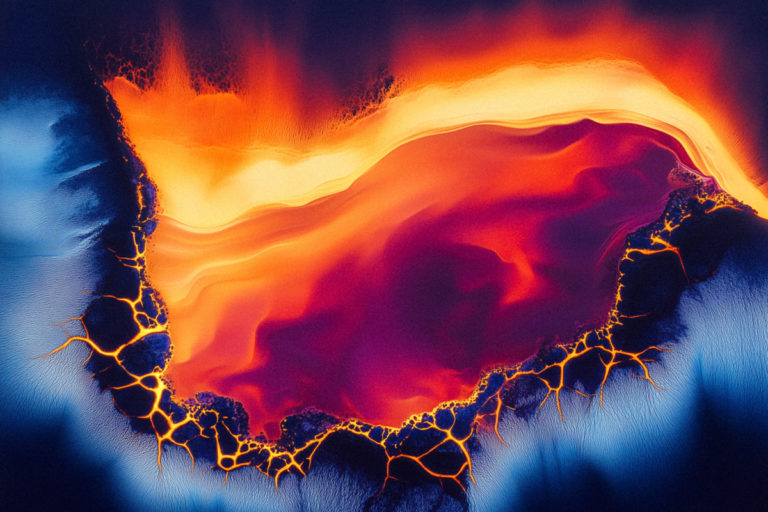 Fiery Fractures and Liquid Intensity
