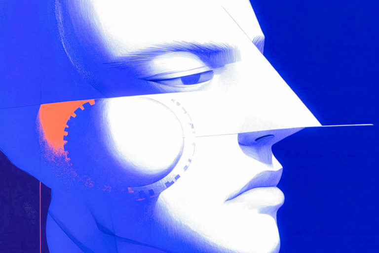 Fragments of Blue: A Study in Form and Emotion