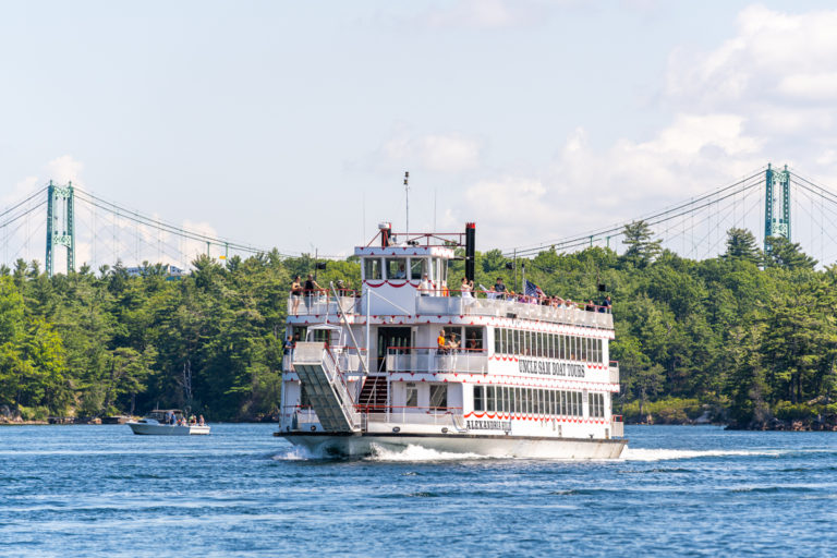 Uncle Sam Boat Tour on the St. Lawrence River