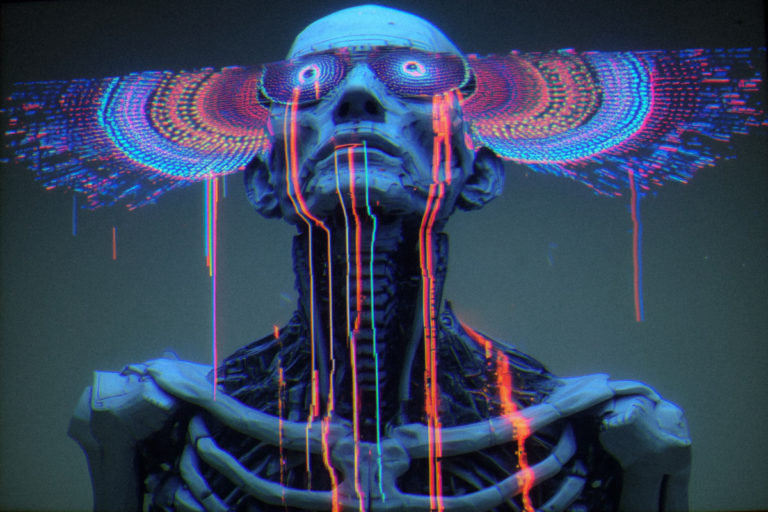 Corrupted Vision of a Future Being