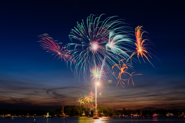 July 4th 2025 Fireworks At Boldt Castle