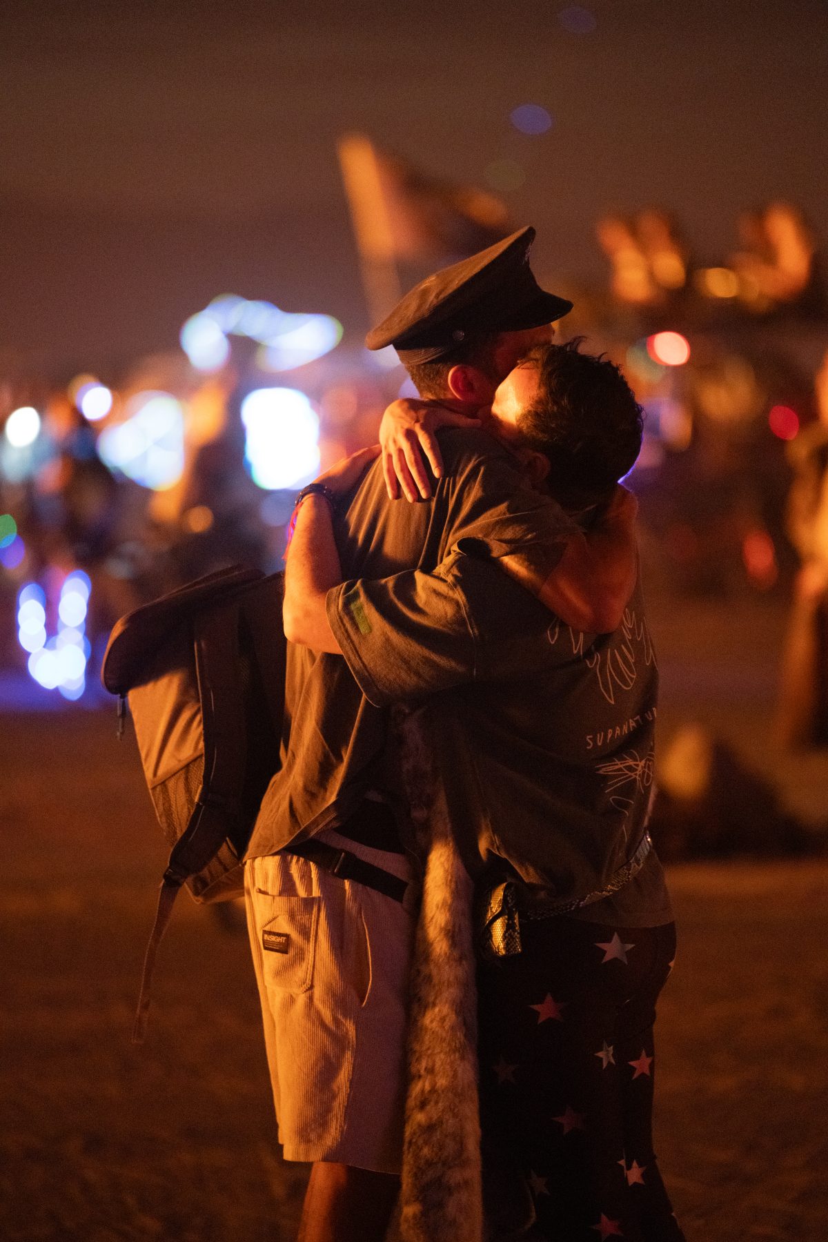 Burners Hugging