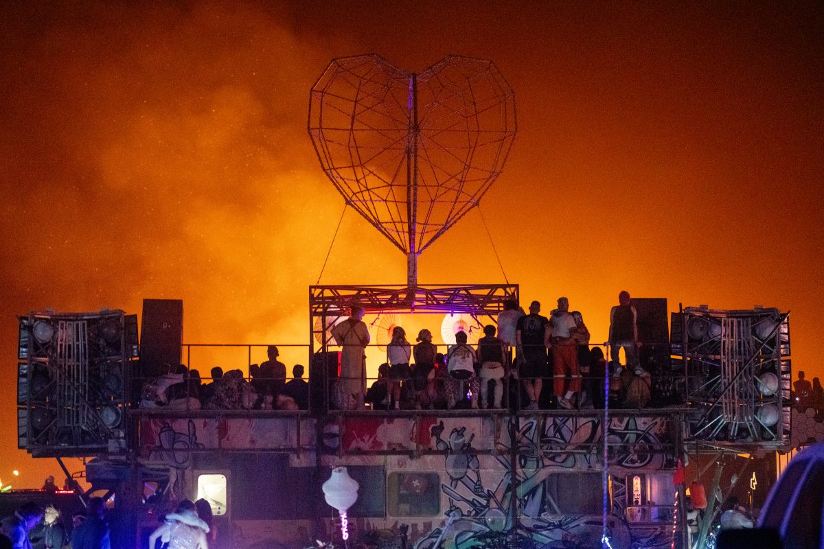 Robot Heart Temple Burn 2025