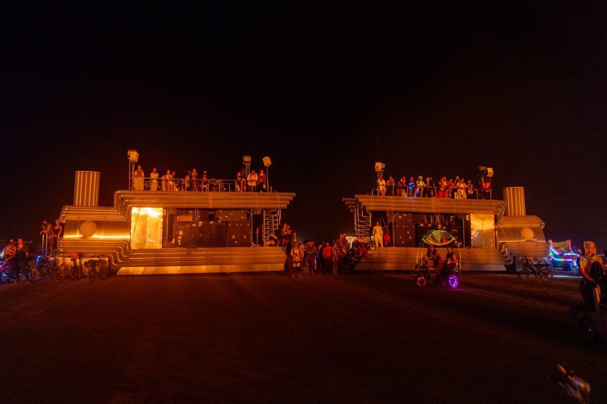 Burners Watch The Temple Burn