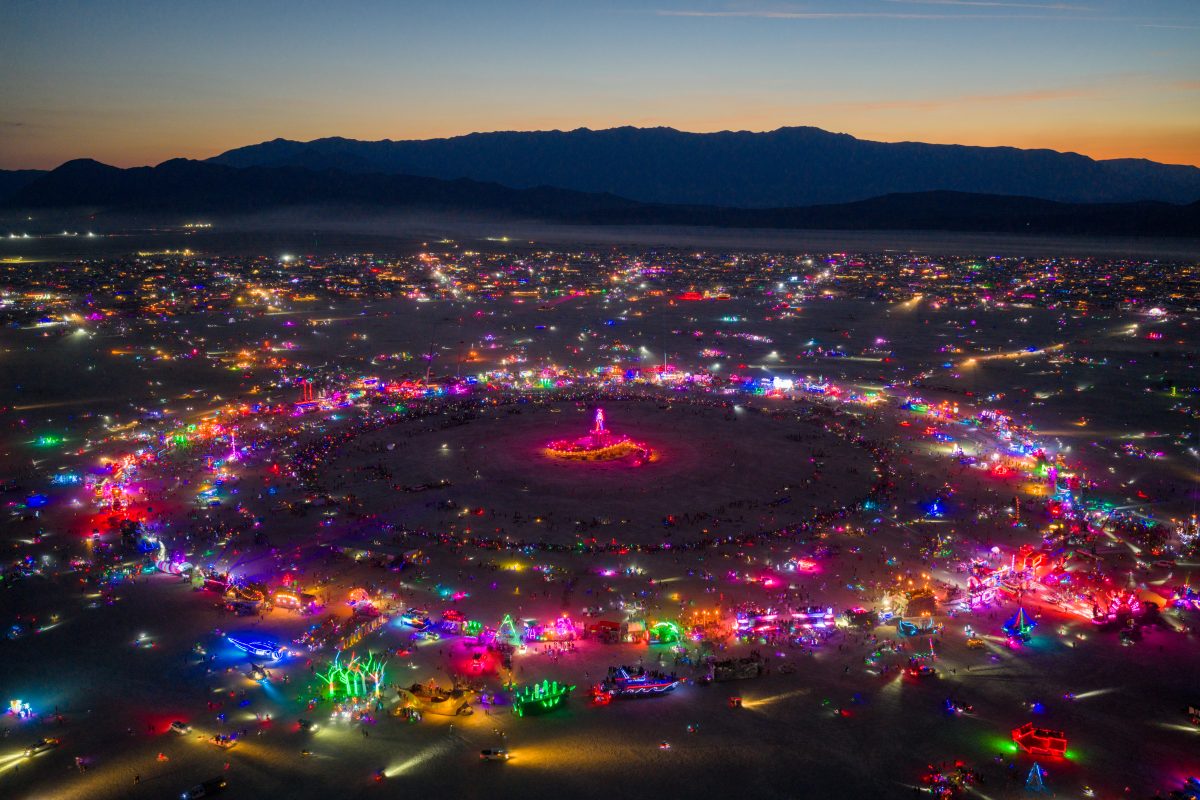 Burning Man 2025 Man Burn
