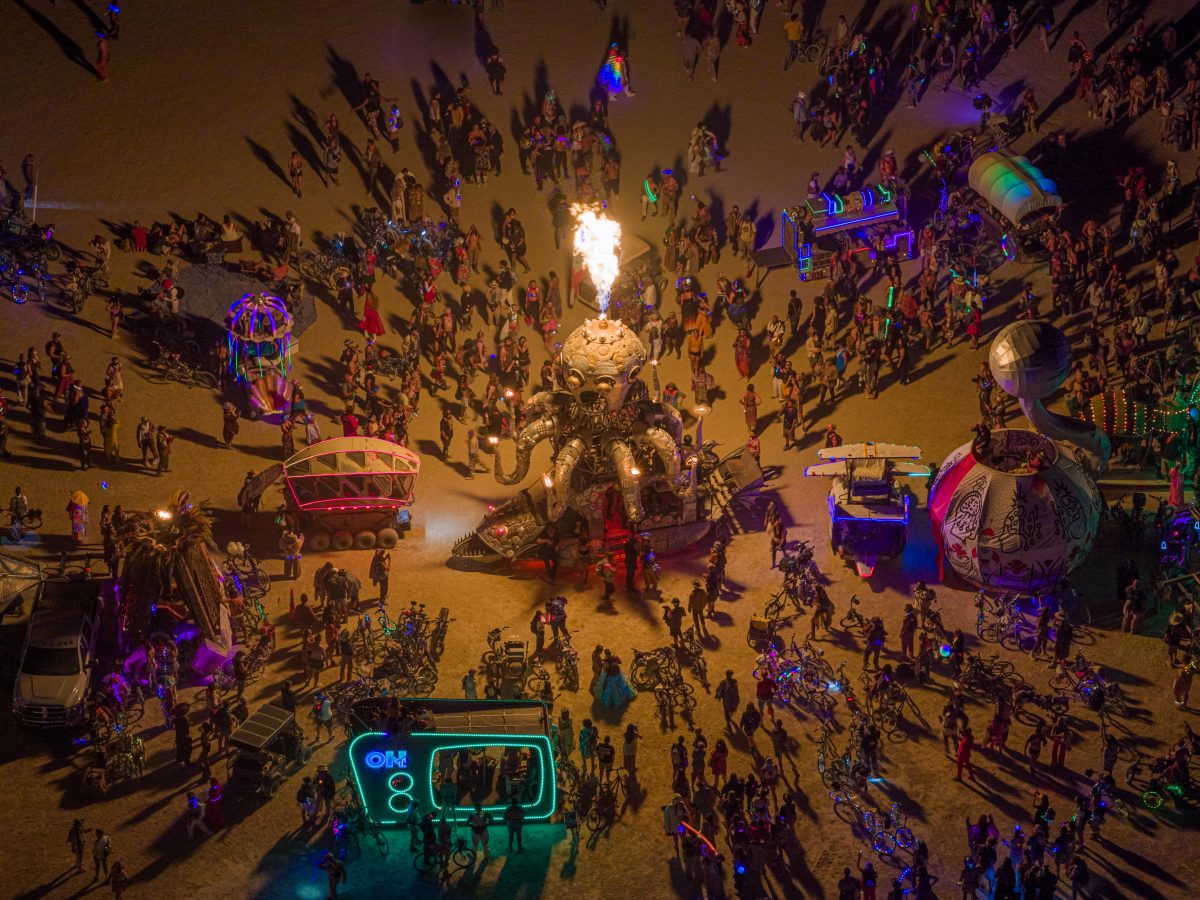 Burning Man 2025 Man Burn