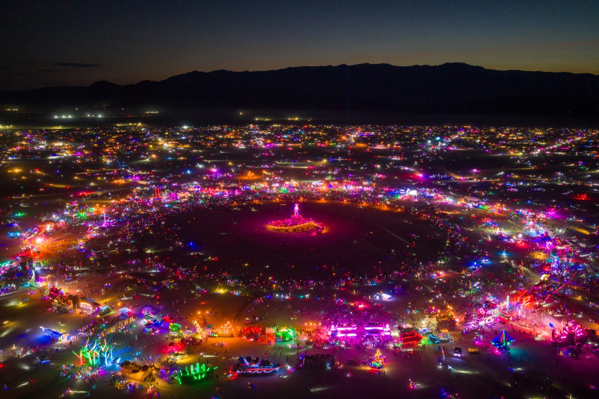 Burning Man 2025 Man Burn