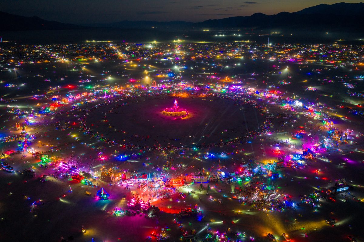 Burning Man 2025 Man Burn