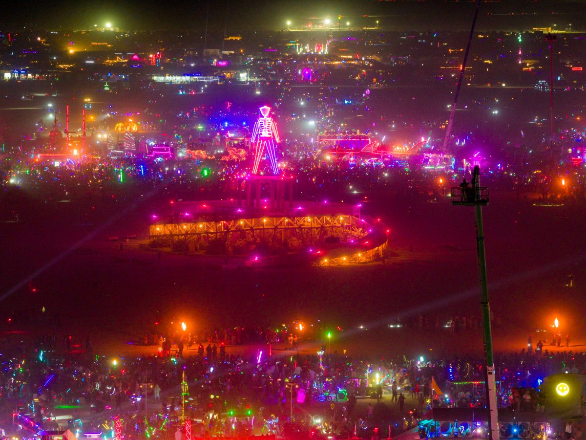 Burning Man 2025 Man Burn