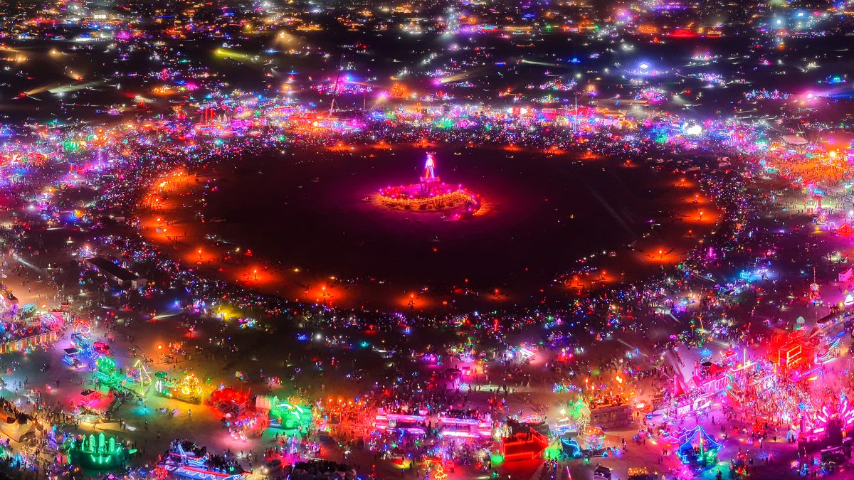 Burning Man 2025 Man Burn
