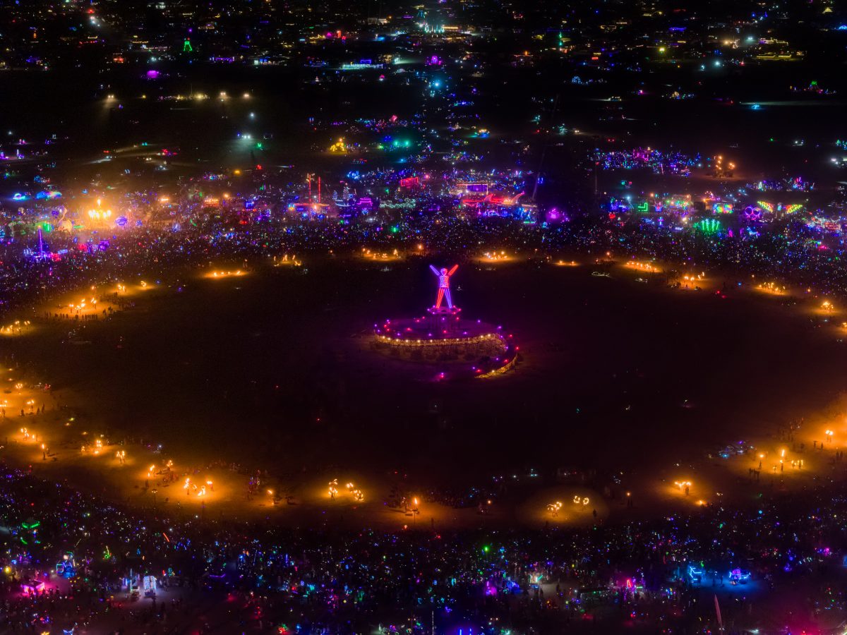 Burning Man 2025 Man Burn