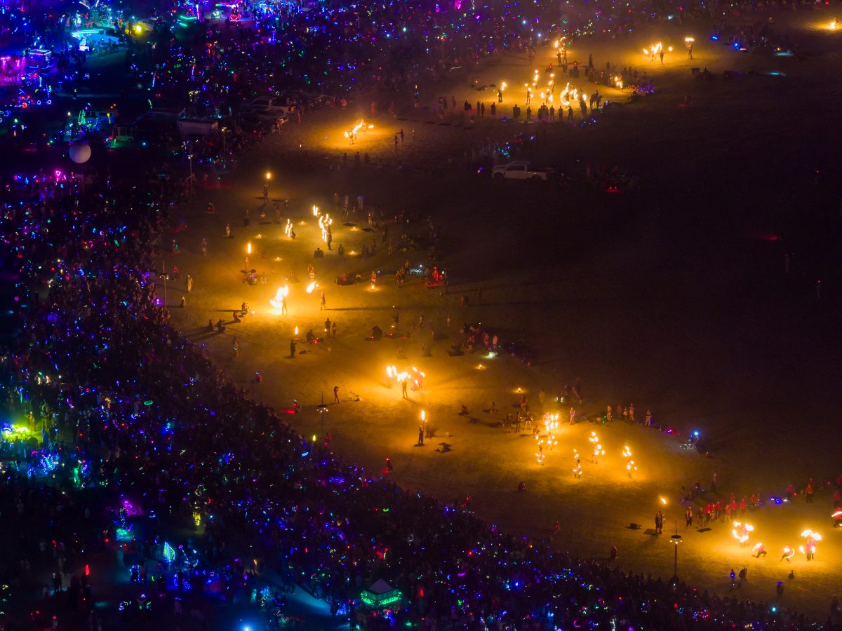Burning Man 2025 Man Burn